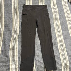Gray lululemon leggings size 6